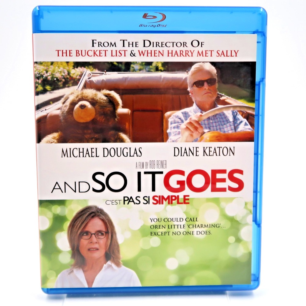 And So It Goes Blu-ray 2014 Michael Douglas Diane Keaton Rob Reiner Movie